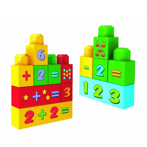 Mega Bloks Build and Learn to Count Bag - ميجا بلوكس - Image 2